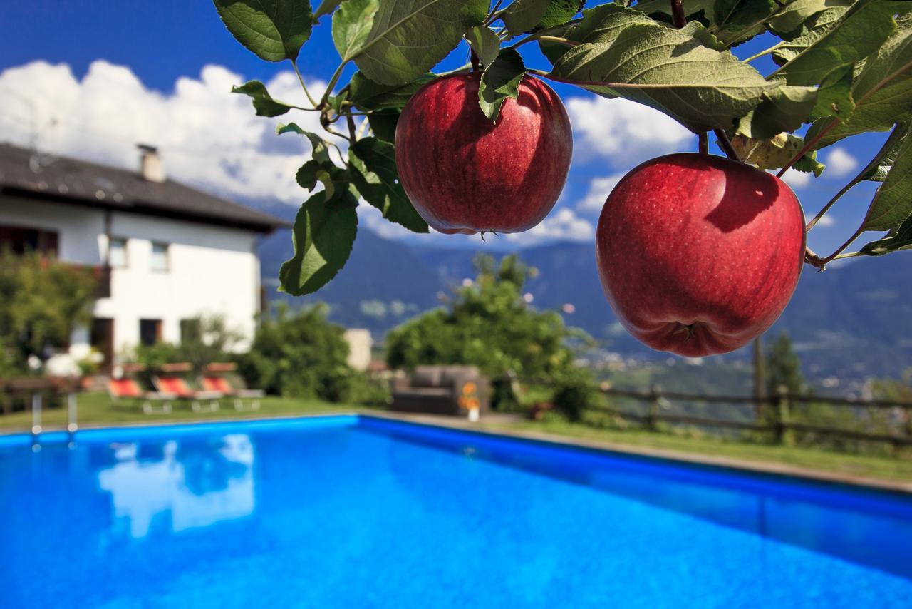 Garni Oberanger Hotel Tirolo Exterior foto